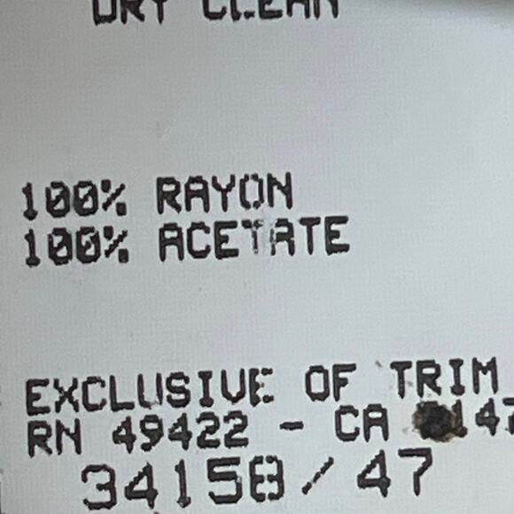 Vintage Jessica McClintock Gunne Sax Black Velvet Blue Prom Cocktail Party Dress - Picture 9 of 10